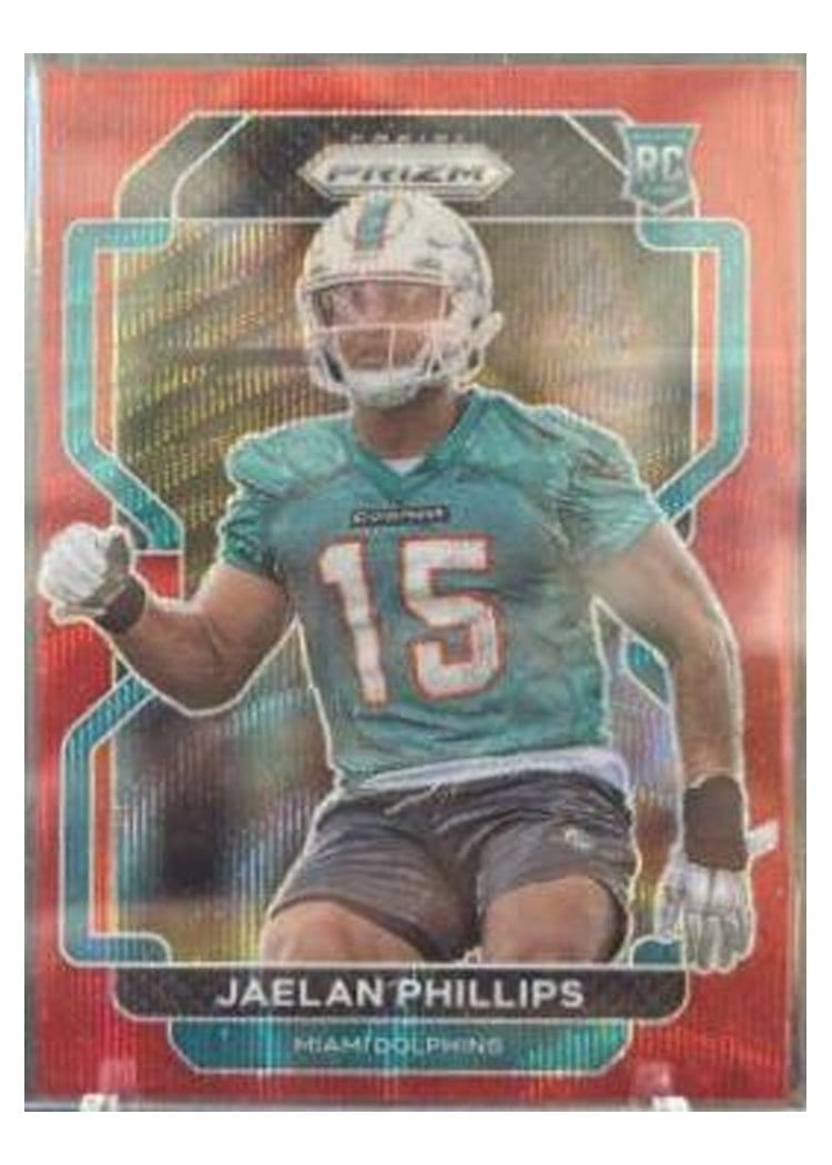 2021 Panini Prizm Base Set Jaelan Phillips #377 card