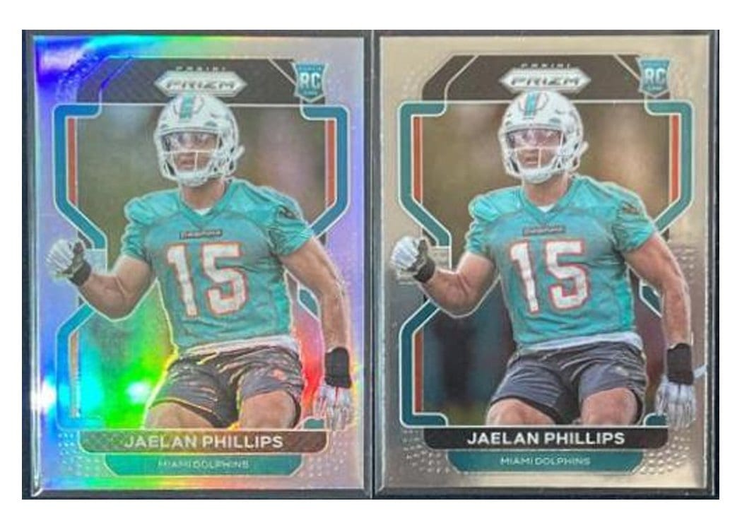 2021 Panini Prizm Base Set Jaelan Phillips #377 card