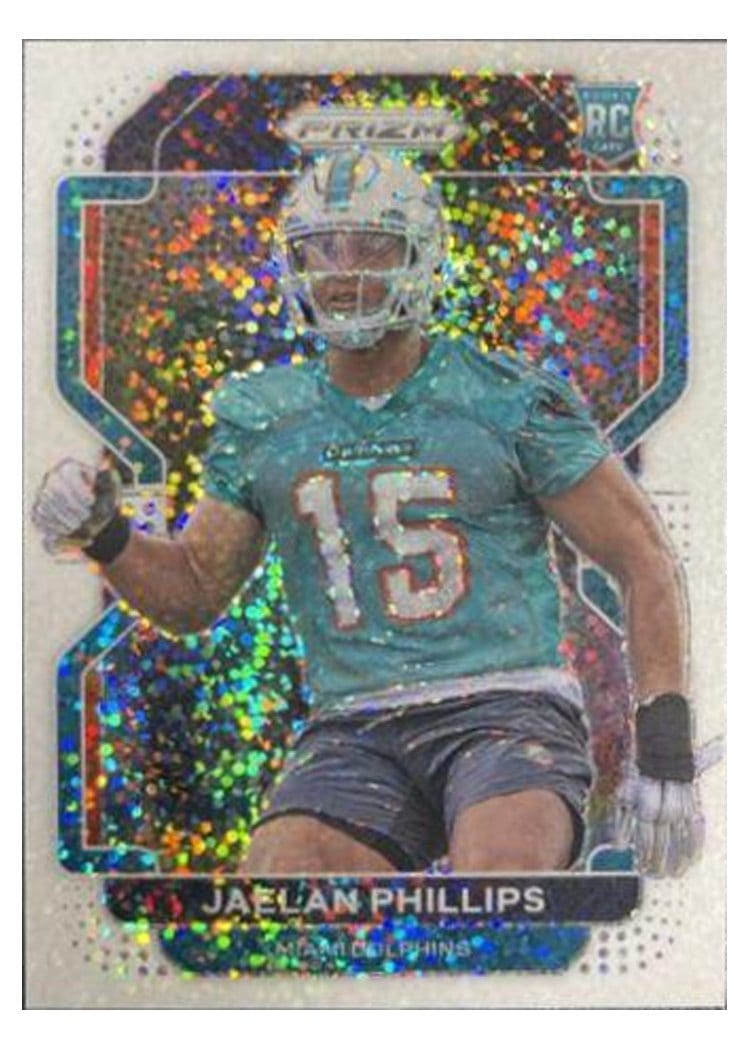 2021 Panini Prizm Base Set Jaelan Phillips #377 card