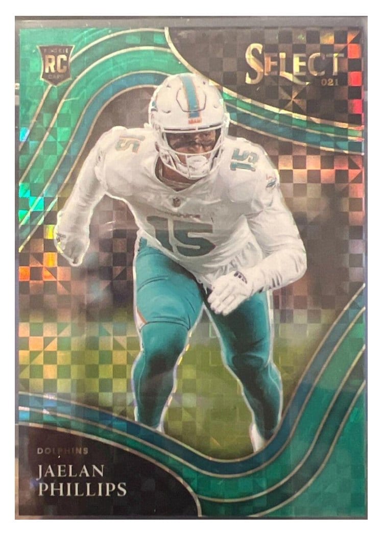 2021 Panini Select Base Set Jaelan Phillips #386 card