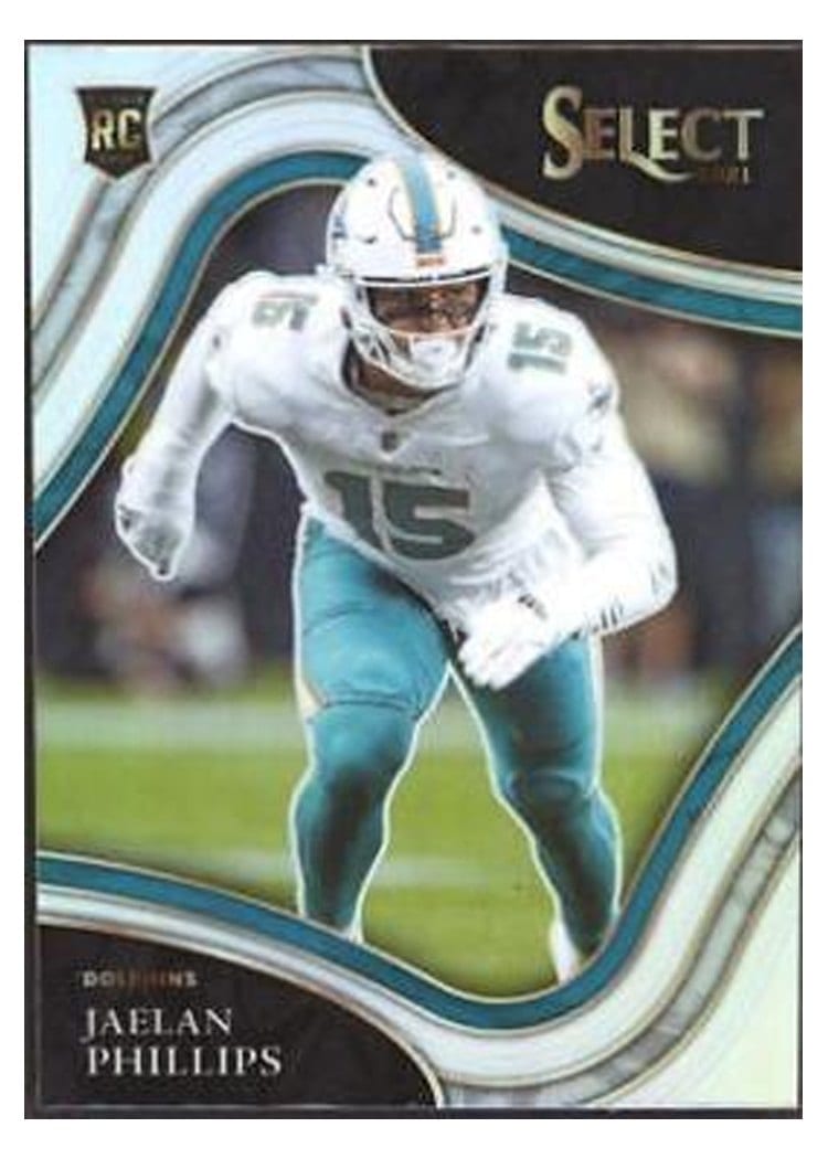 2021 Panini Select Base Set Jaelan Phillips #386 card
