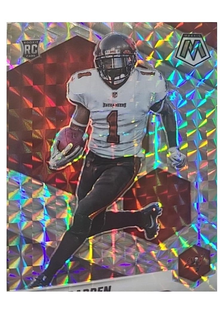 2021 Panini Mosaic Base Set Jaelon Darden #333 card