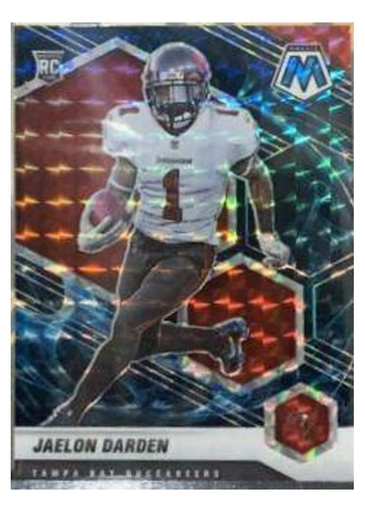 2021 Panini Mosaic Base Set Jaelon Darden #333 card