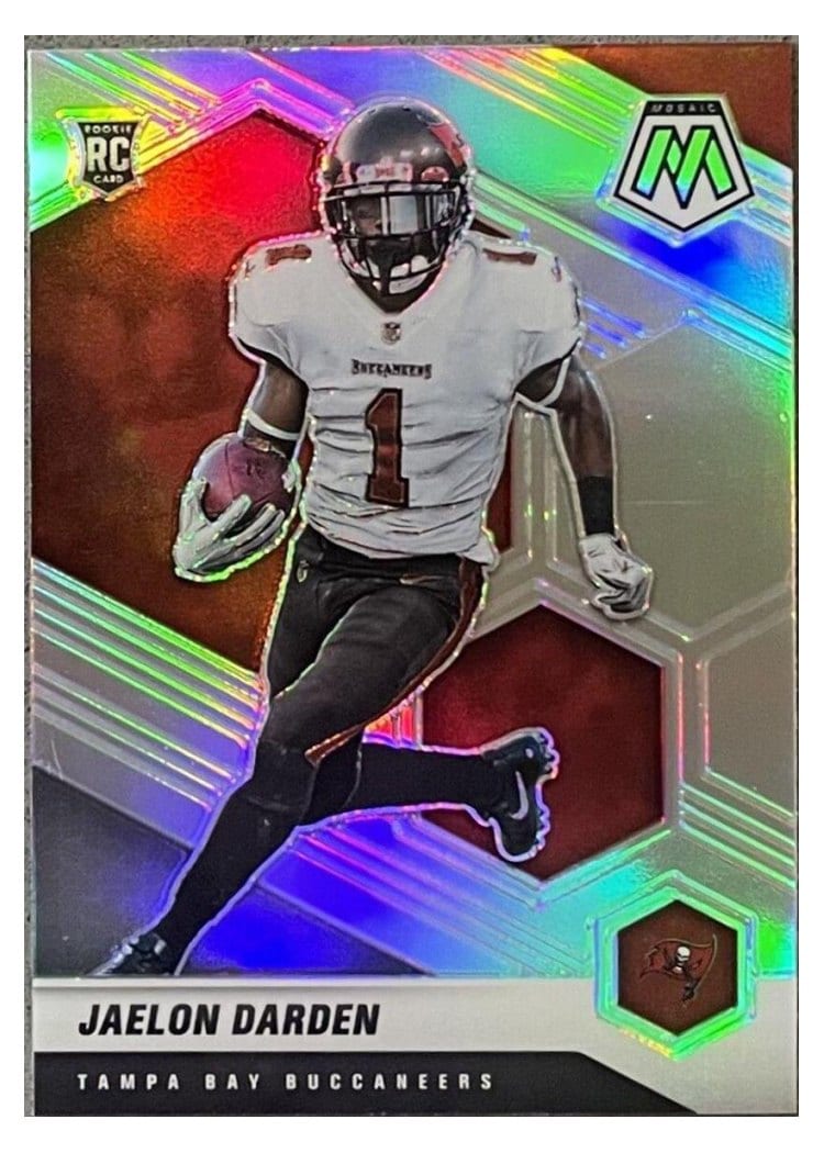 2021 Panini Mosaic Base Set Jaelon Darden #333 card