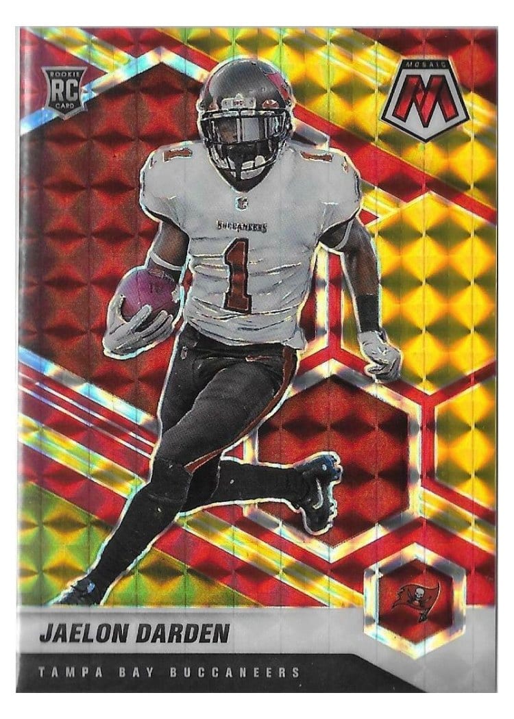2021 Panini Mosaic Base Set Jaelon Darden #333 card