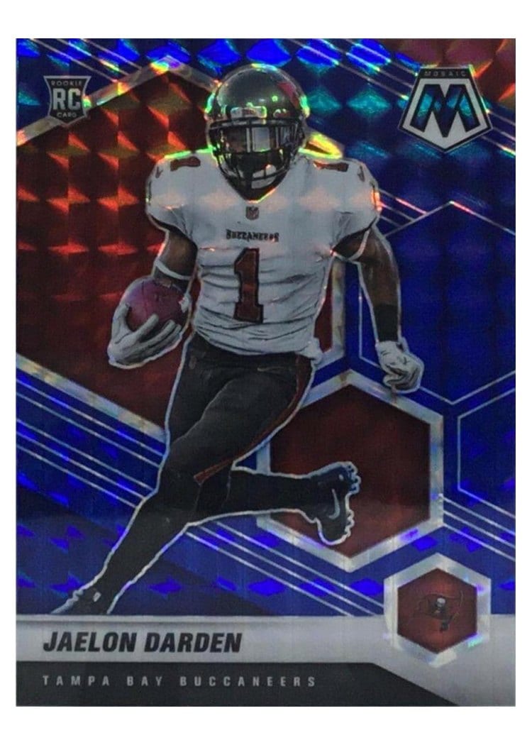 2021 Panini Mosaic Base Set Jaelon Darden #333 card