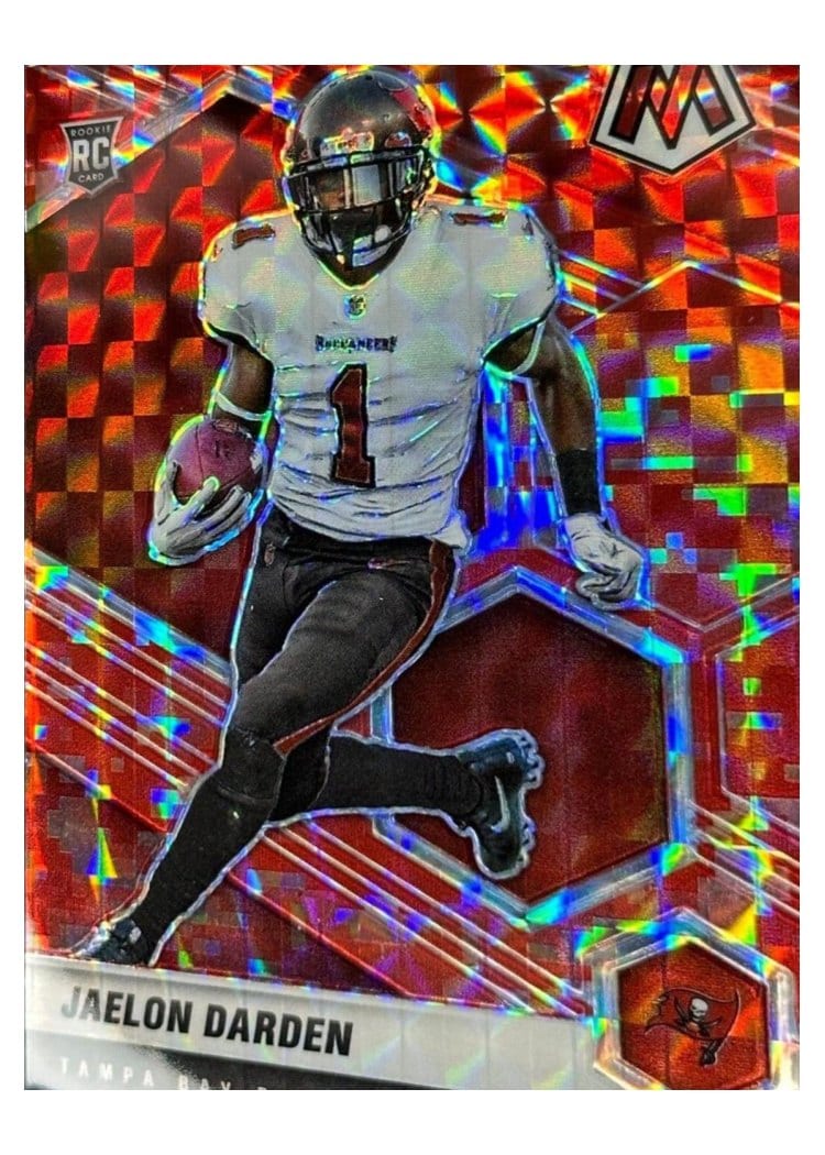 2021 Panini Mosaic Base Set Jaelon Darden #333 card