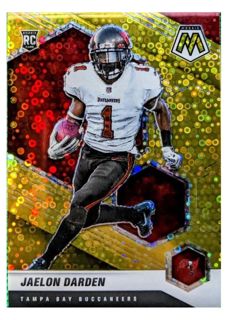 2021 Panini Mosaic Base Set Jaelon Darden #333 card