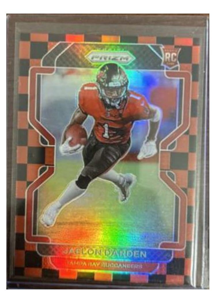 2021 Panini Prizm Base Set Jaelon Darden #363 card