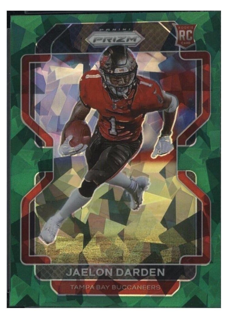 2021 Panini Prizm Base Set Jaelon Darden #363 card