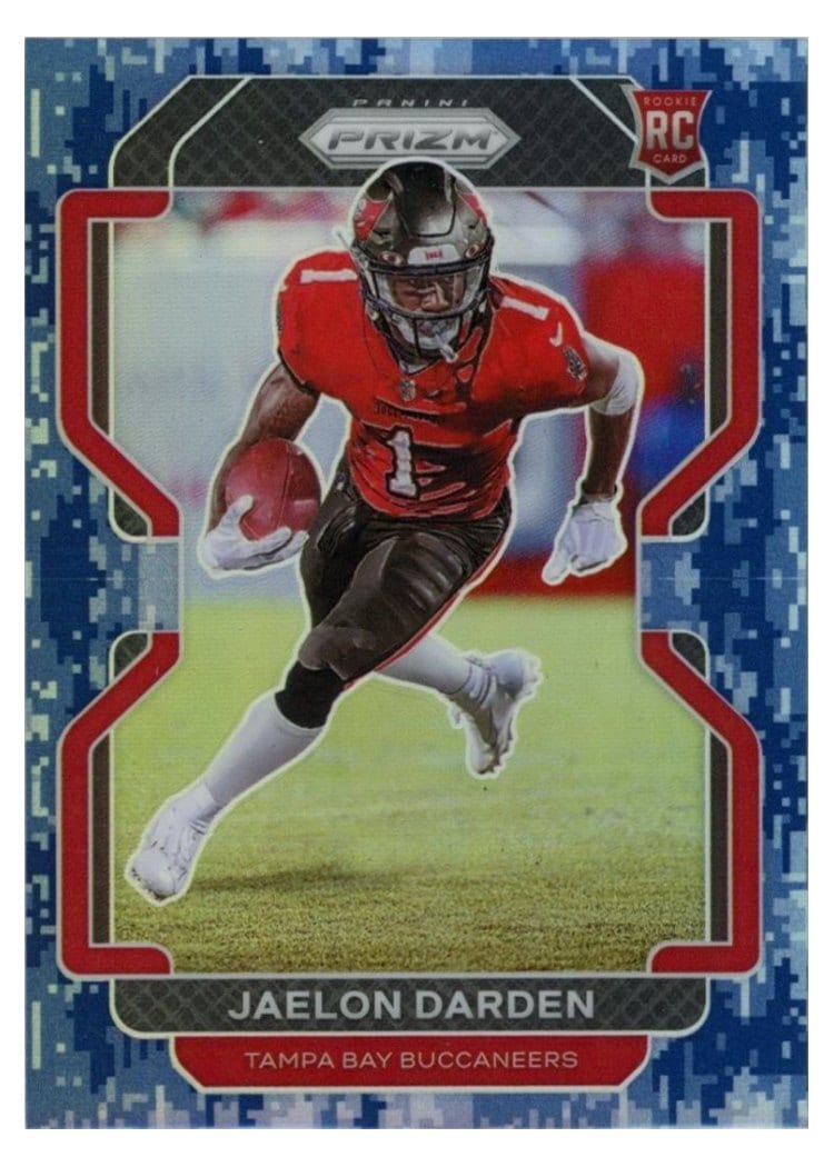 2021 Panini Prizm Base Set Jaelon Darden #363 card