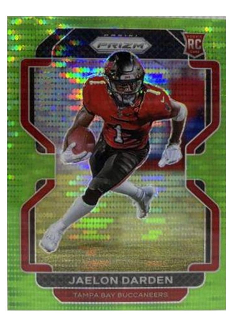2021 Panini Prizm Base Set Jaelon Darden #363 card