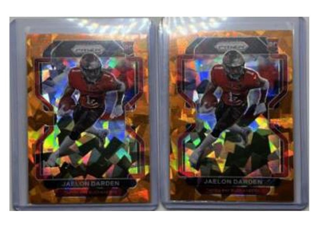 2021 Panini Prizm Base Set Jaelon Darden #363 card
