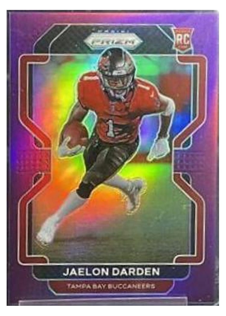 2021 Panini Prizm Base Set Jaelon Darden #363 card