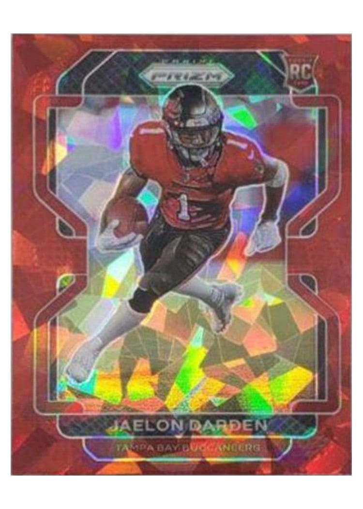 2021 Panini Prizm Base Set Jaelon Darden #363 card
