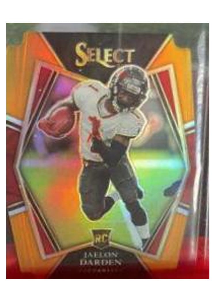 2021 Panini Select Base Set Jaelon Darden #177 card