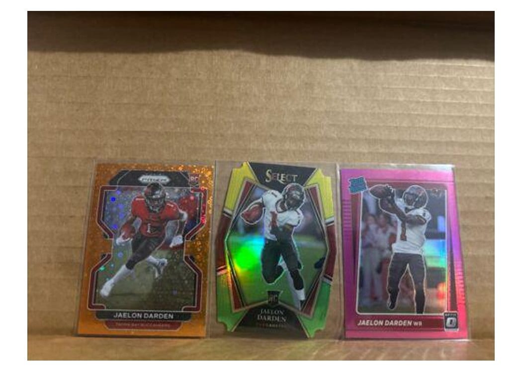 2021 Panini Select Base Set Jaelon Darden #177 card