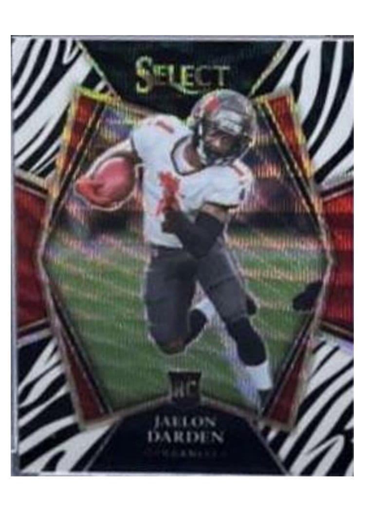 2021 Panini Select Base Set Jaelon Darden #177 card