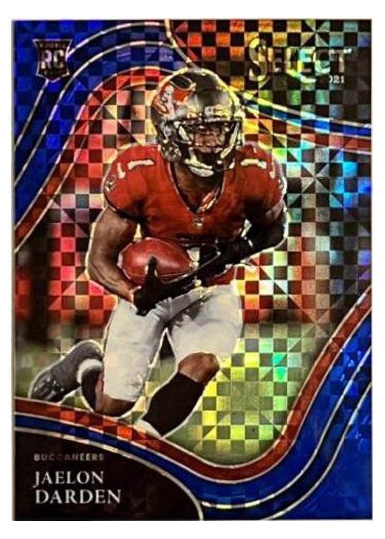 2021 Panini Select Base Set Jaelon Darden #377 card