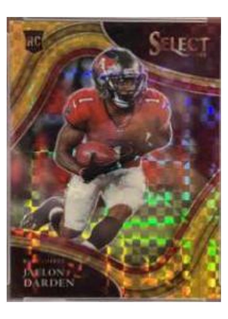 2021 Panini Select Base Set Jaelon Darden #377 card