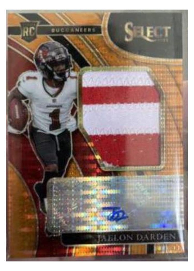 2021 Panini Select Base Set Jaelon Darden #377 card