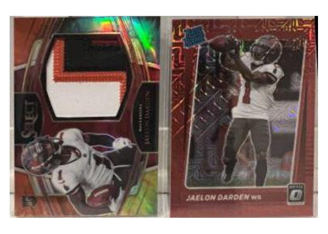 2021 Panini Select Base Set Jaelon Darden #377 card