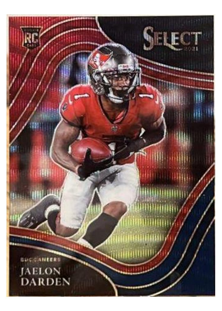 2021 Panini Select Base Set Jaelon Darden #377 card