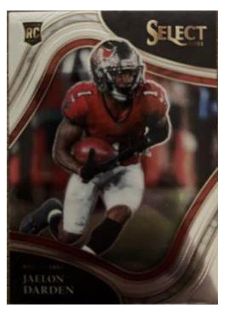 2021 Panini Select Base Set Jaelon Darden #377 card