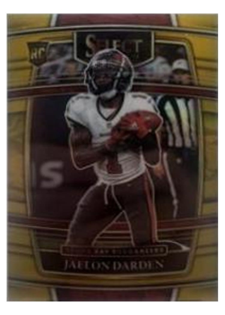 2021 Panini Select Base Set Jaelon Darden #77 card