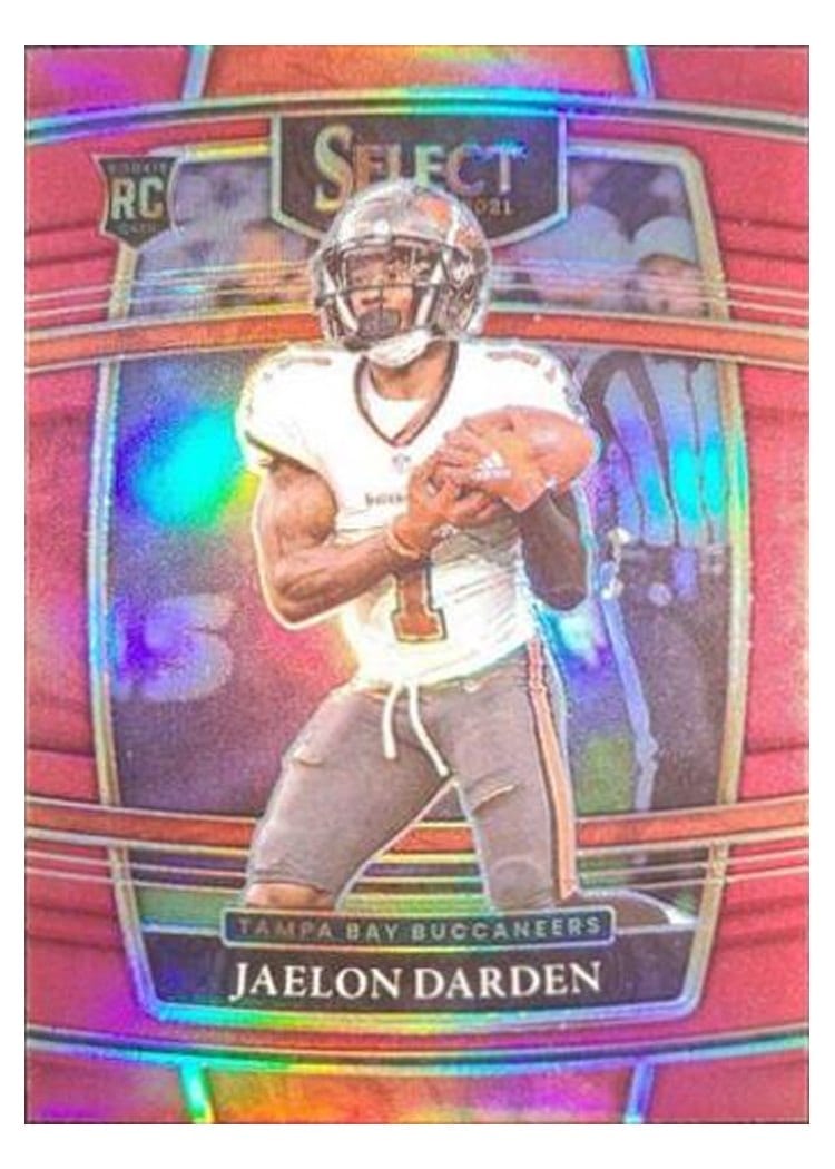 2021 Panini Select Base Set Jaelon Darden Maroon #77 card
