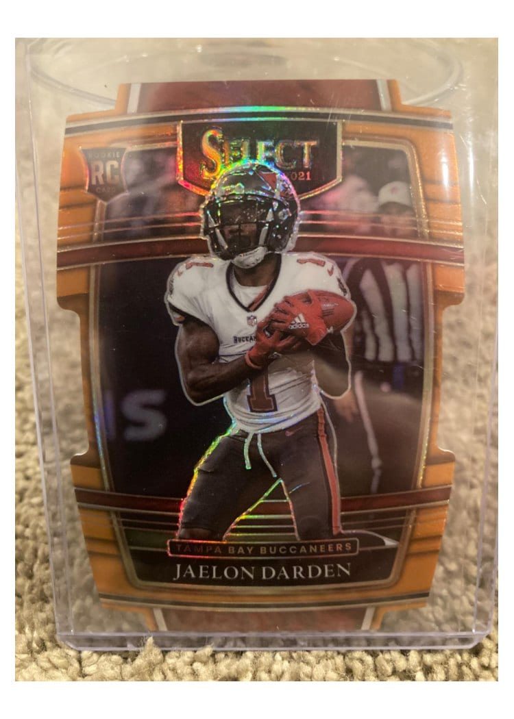 2021 Panini Select Base Set Jaelon Darden #77 card