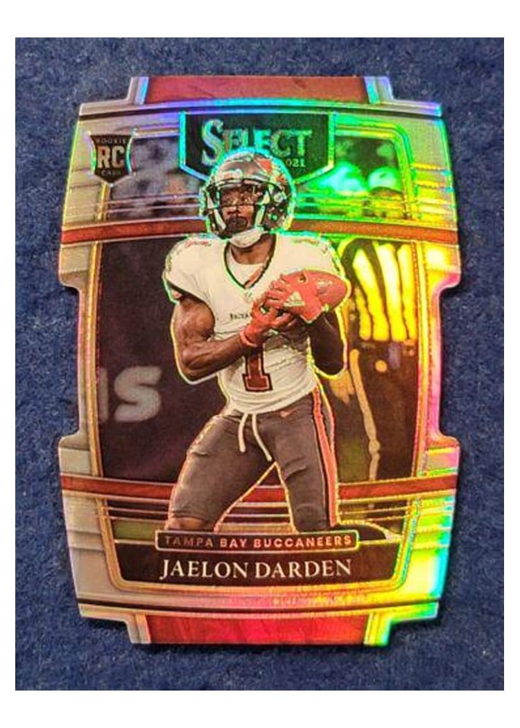 2021 Panini Select Base Set Jaelon Darden #77 card