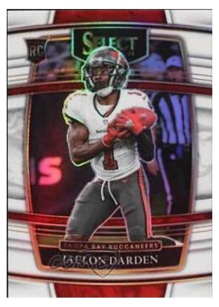 2021 Panini Select Base Set Jaelon Darden #77 card