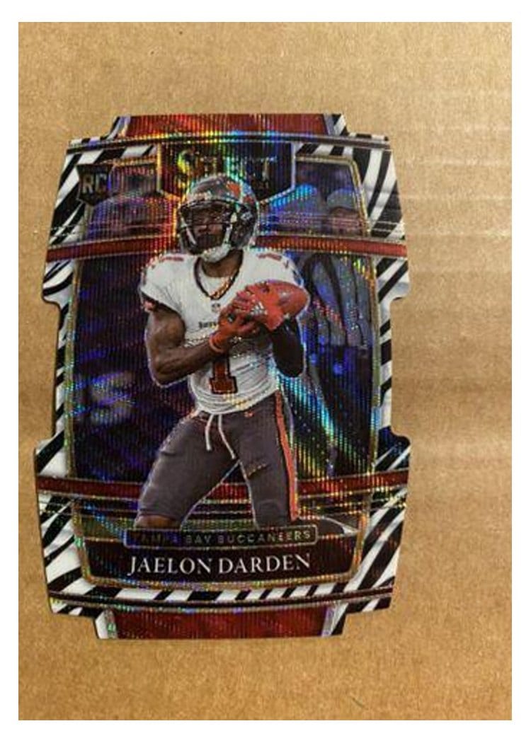 2021 Panini Select Base Set Jaelon Darden #77 card