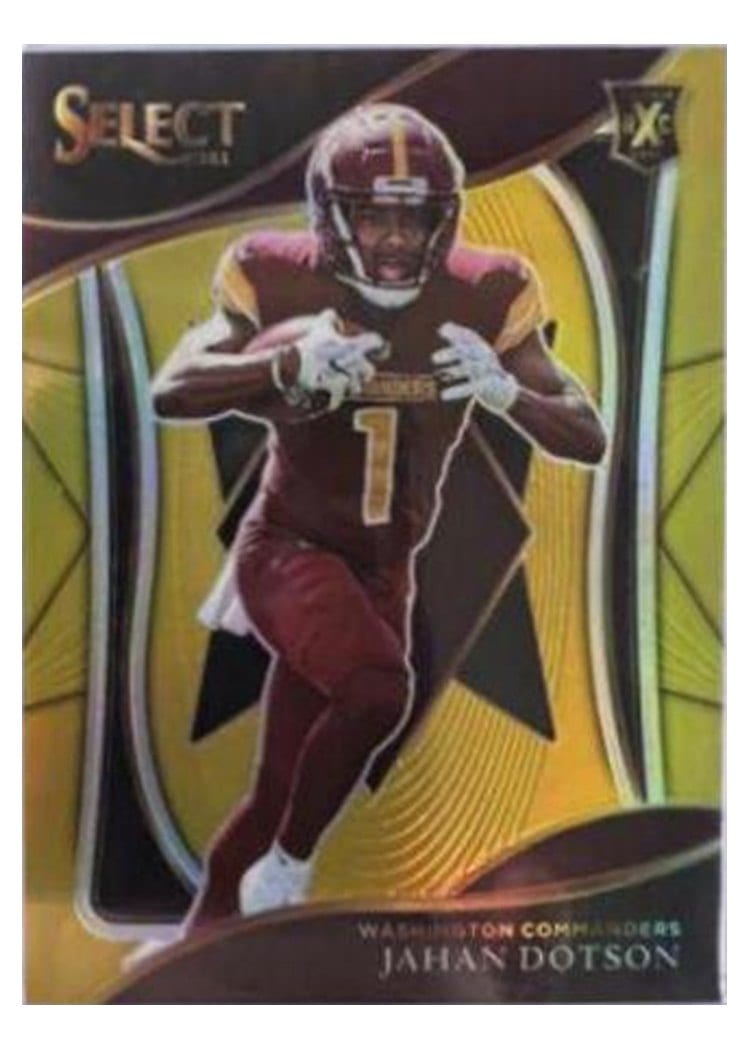 2021 Panini Select Base Set Jahan Dotson #415 card