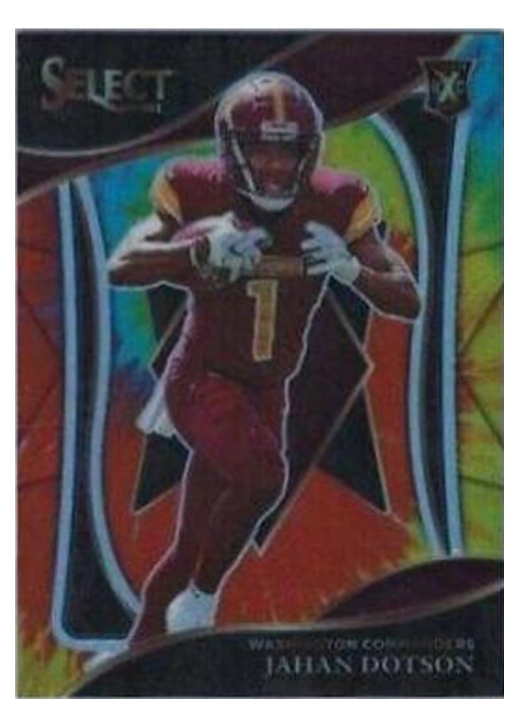 2021 Panini Select Base Set Jahan Dotson #415 card
