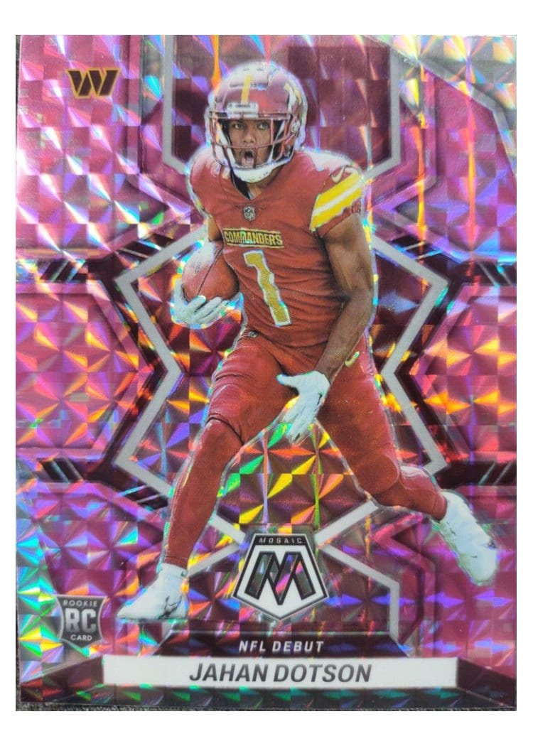 2022 Panini Mosaic Base Set Jahan Dotson #280 card