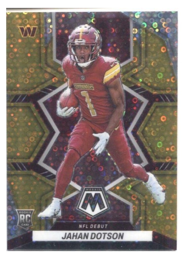 2022 Panini Mosaic Base Set Jahan Dotson #280 card