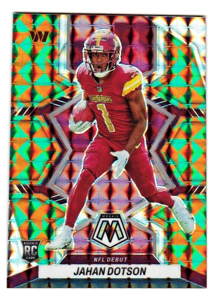 2022 Panini Mosaic Base Set Jahan Dotson #280 card