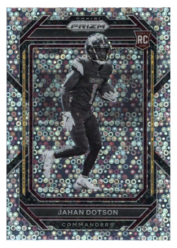 2022 Panini Prizm Base Set Jahan Dotson #312 card