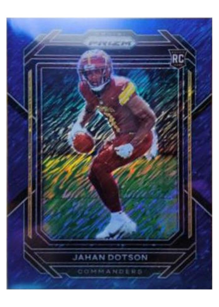 2022 Panini Prizm Base Set Jahan Dotson #312 card