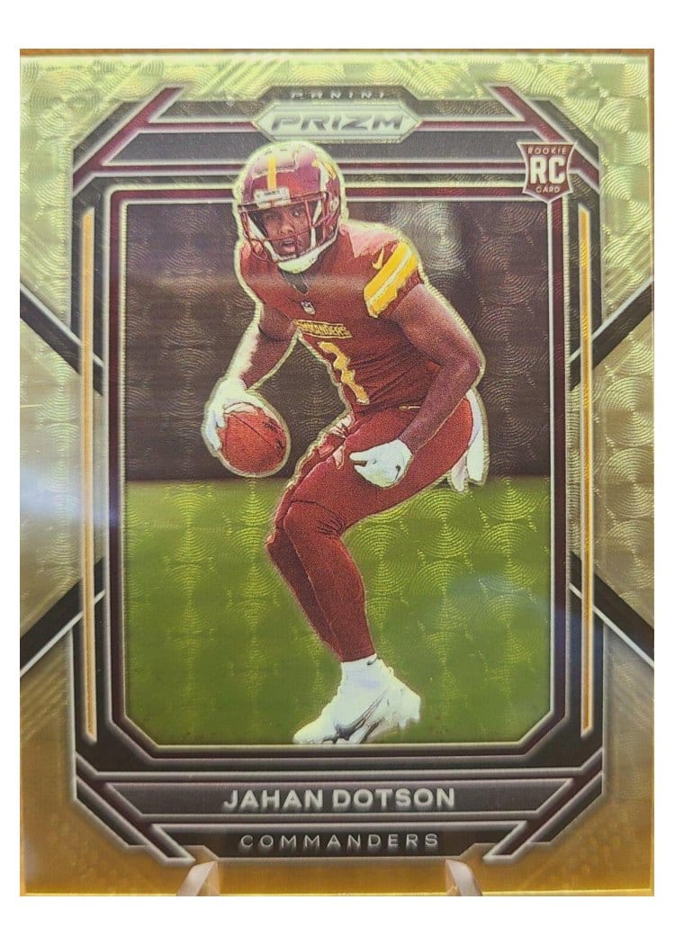 2022 Panini Prizm Base Set Jahan Dotson #312 card