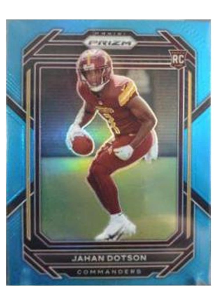 2022 Panini Prizm Base Set Jahan Dotson #312 card