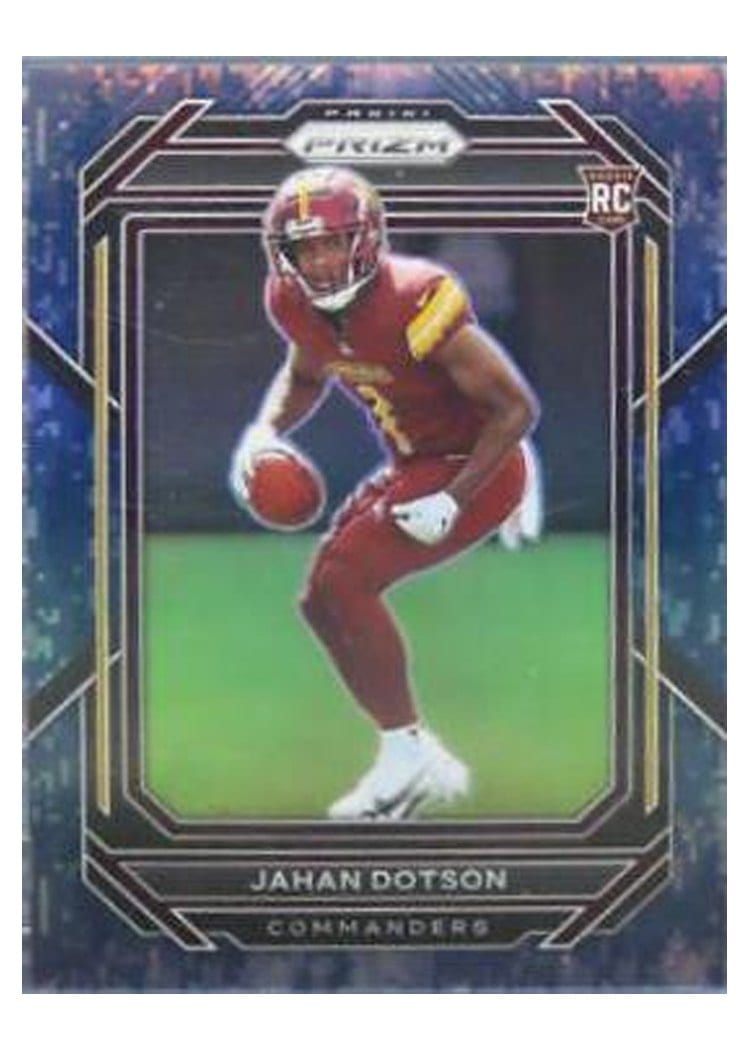 2022 Panini Prizm Base Set Jahan Dotson #312 card