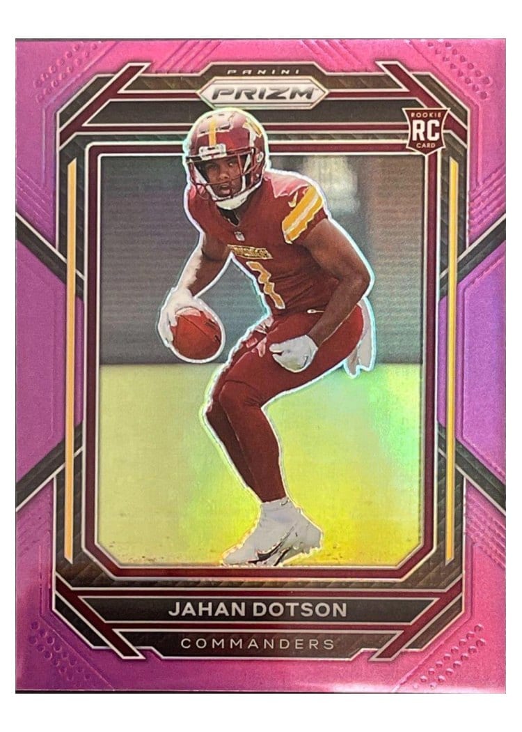 2022 Panini Prizm Base Set Jahan Dotson #312 card
