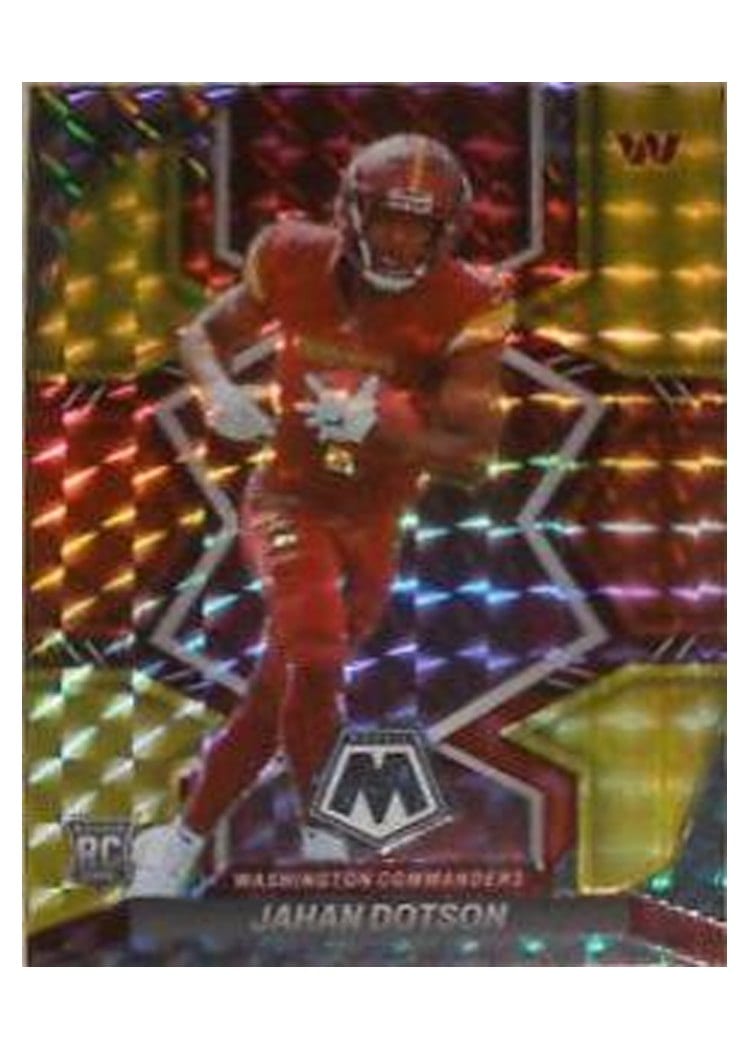 2022 Panini Prizm Base Set Jahan Dotson #312 card