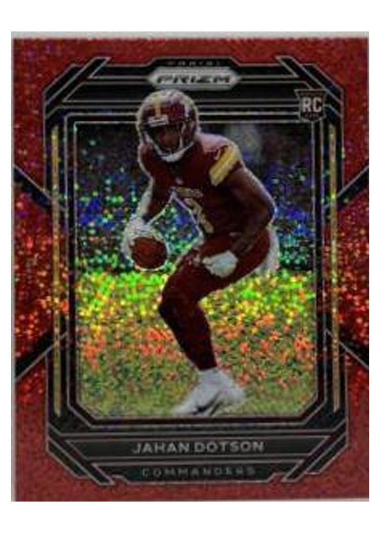 2022 Panini Prizm Base Set Jahan Dotson #312 card