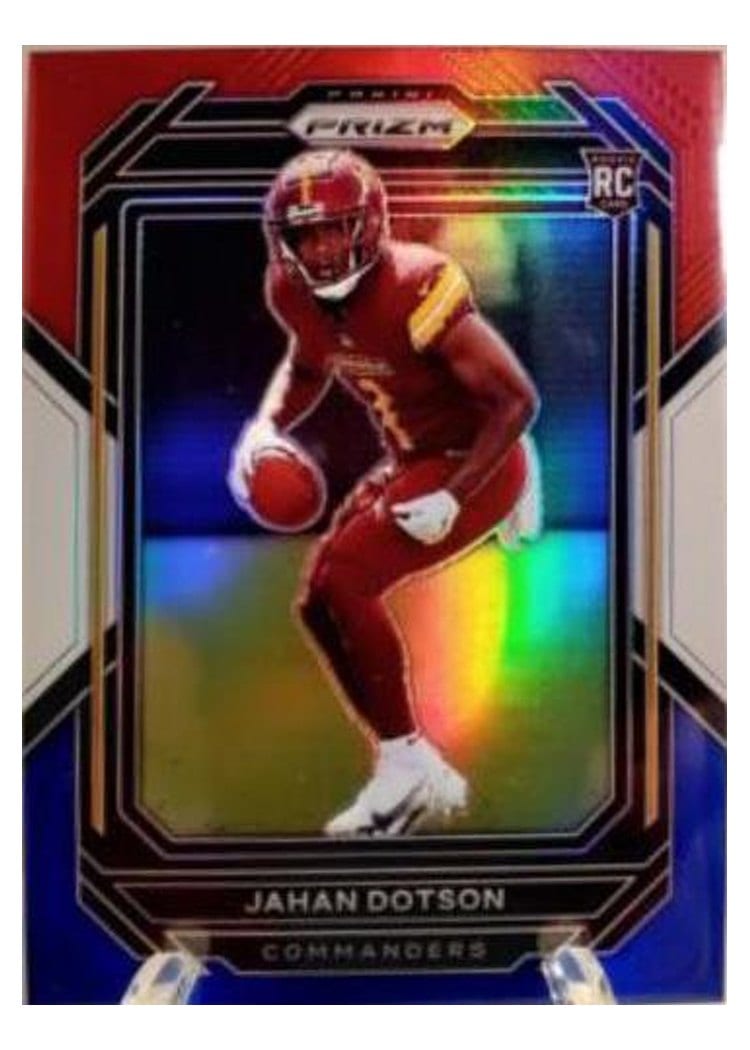 2022 Panini Prizm Base Set Jahan Dotson #312 card
