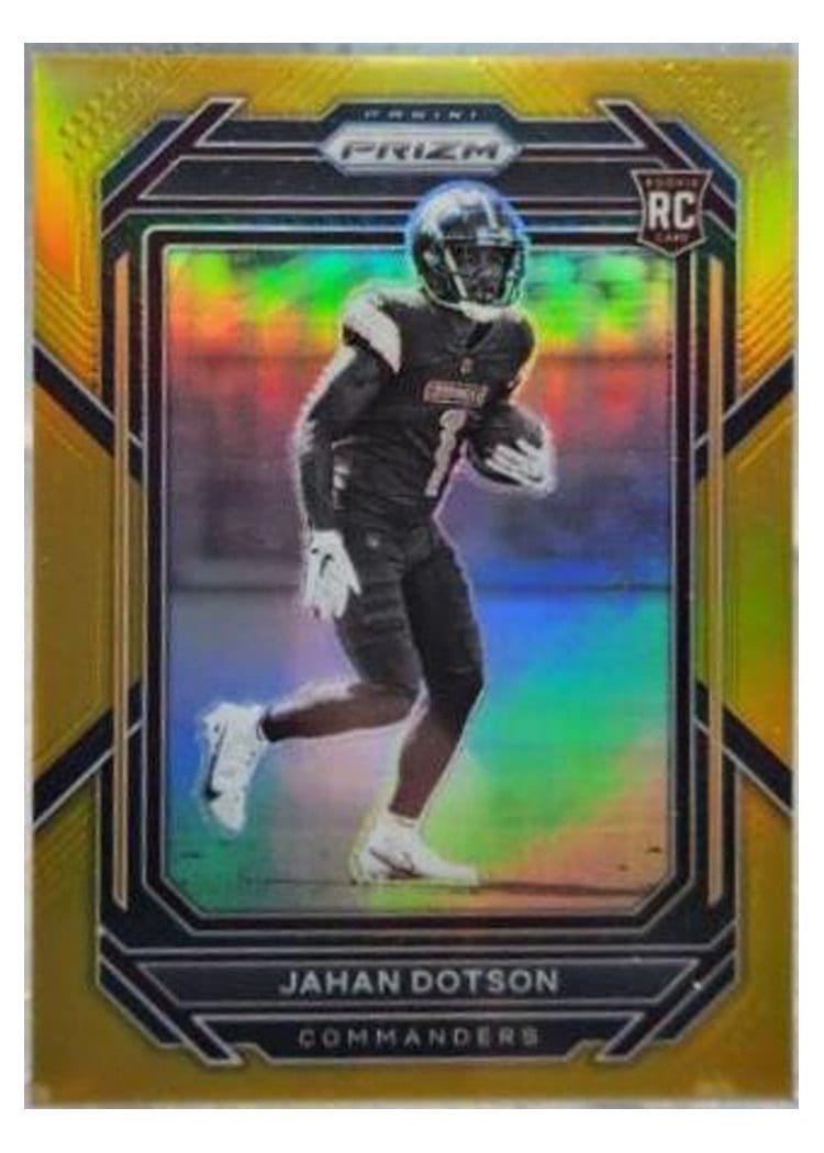2022 Panini Prizm Base Set Jahan Dotson #312 card
