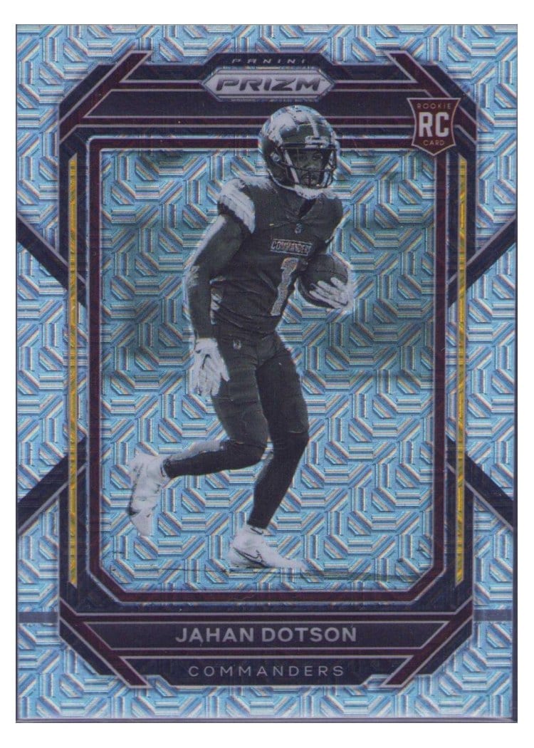 2022 Panini Prizm Base Set Jahan Dotson #312 card
